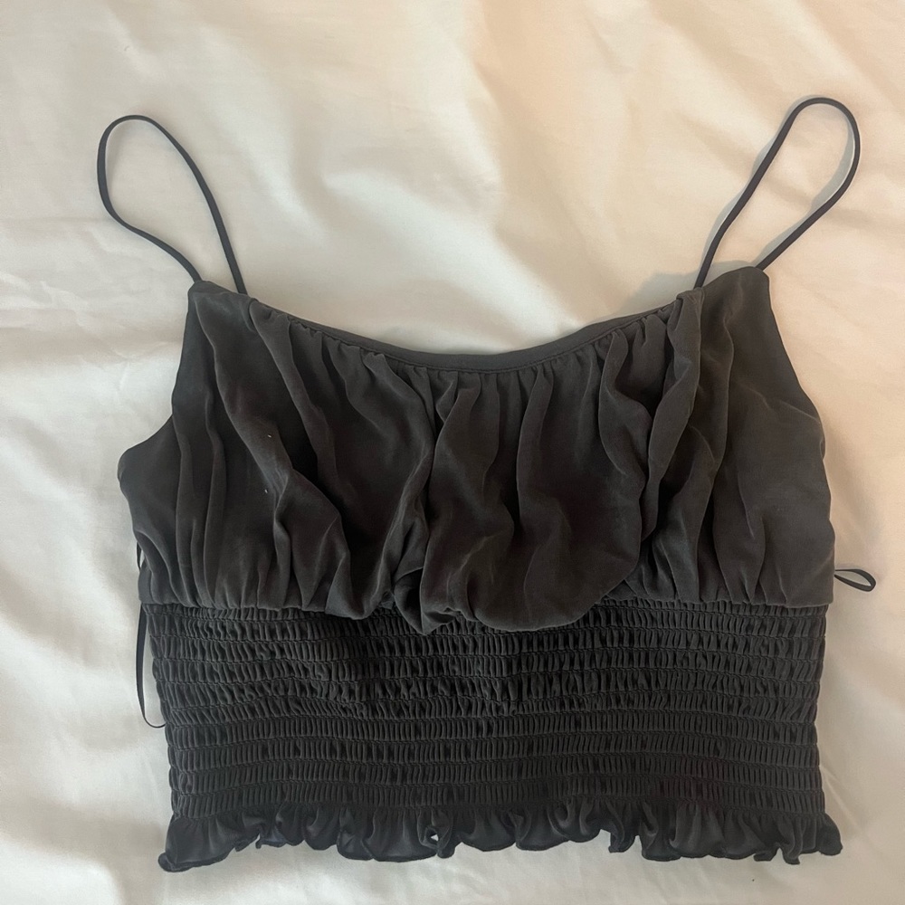 Charcoal grey tank